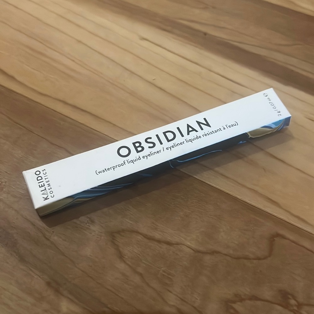 KALEIDO Cosmetics OBSIDIAN Waterproof Liquid Eyeliner - Brand New - MSRP $20